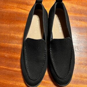 Rothy's Black Lug Sole Loafers